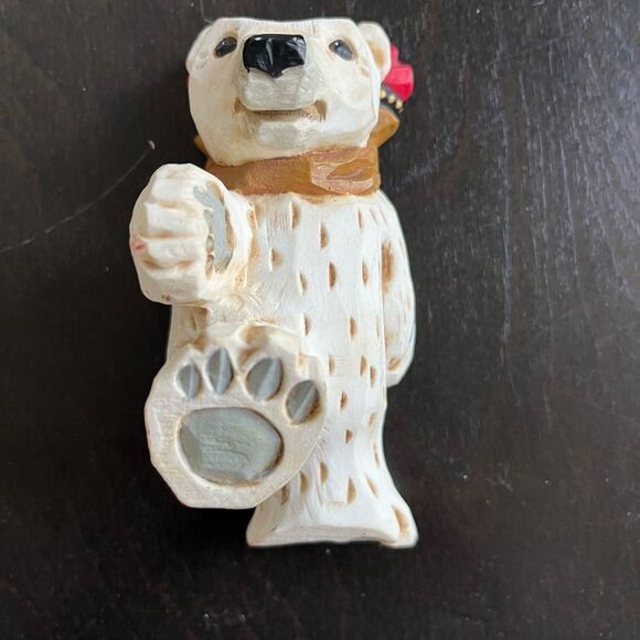 David Frykman set of 3 Christmas Polar Bear Figurines - Picture 3 of 11